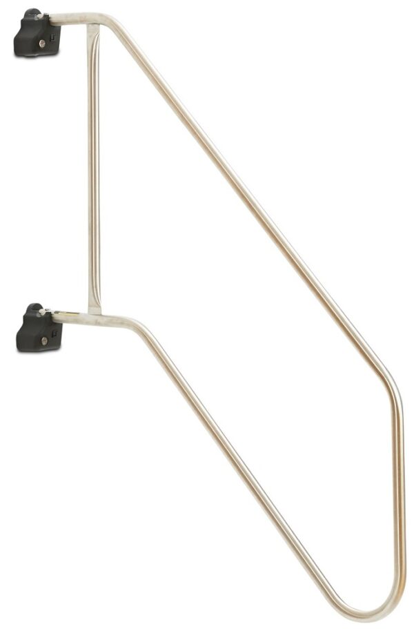 Stromberg Carlson Stainless Steel Entry Step Hand Rail, 45 Inch, Silver