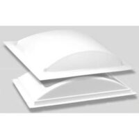 Specialty Recreation White Skylight 22x14 Opening, Set of 2