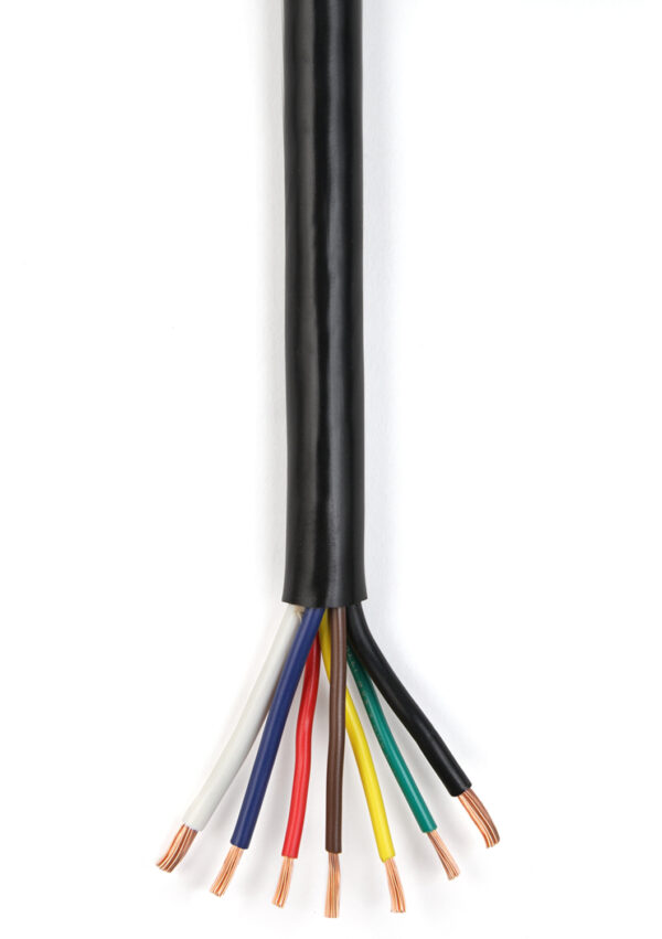 East Penn Trailer Wire Dark Blue/ Brown/ Black/ Dark Green/ Red/ Wh...
