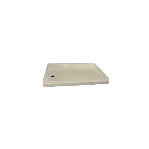Specialty Recreation 24" x 40" Shower Pan, Parchment White