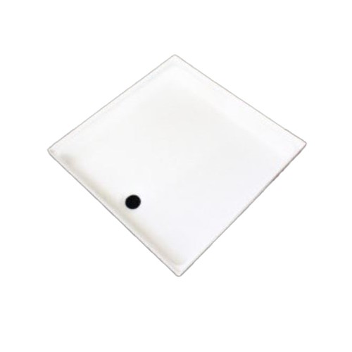Specialty Recreation Square Shower Pan, 24 x 24 Inch, White