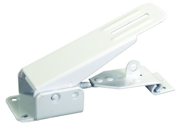 JR Products Pop Up Camper Latch, White, Single