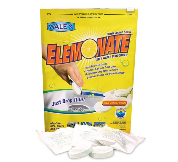 Walex Waste Holding Tank Treatment, Bag of 5 Lemon