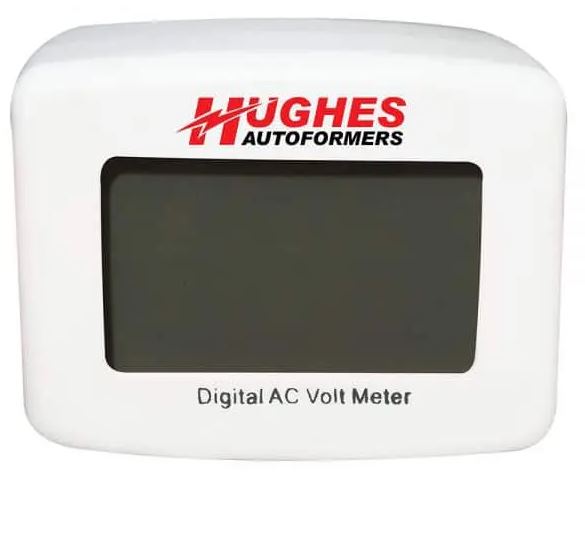 Hughes Auto Line Voltage Monitor, Digital Display, 90-132V