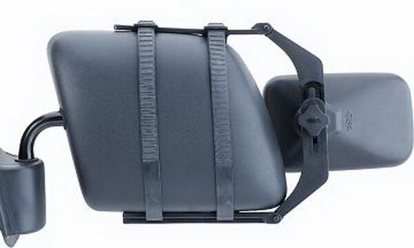 CIPA Exterior Towing Mirror, Compact, Manual, 7-1/2" x 4-3/4", Black