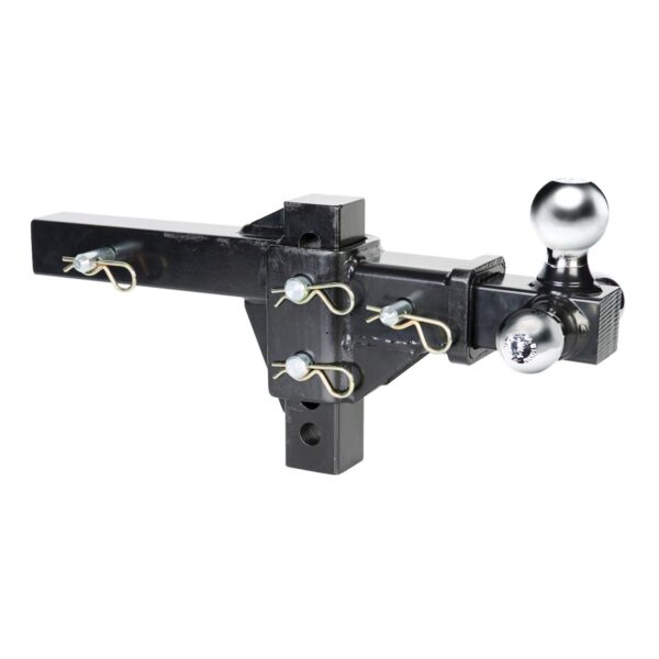 Husky Towing Adjustable Triple Ball Mount, 2 inch Receiver, 10000 lbs