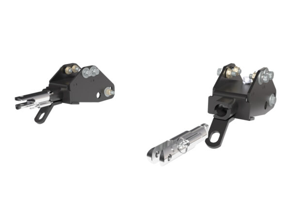 Blue Ox Vehicle Baseplate Black, Single Lug