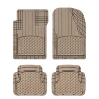 WeatherTech All-Weather Floor Mat, Trim-to-Fit, 4-Piece Set, TPE, Tan