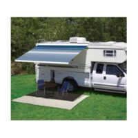Carefree RV Freedom Wall Mount Awning, Manual, 9'10", Silver Shale
