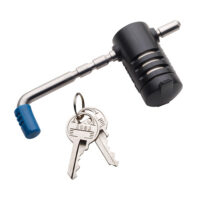 Master Lock Sentry Trailer Coupler Lock, Adjustable 9/16-inch to 2.75-inch, Silver