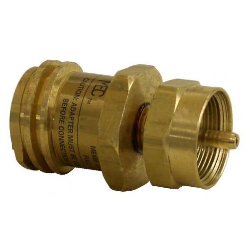 Marshall Excelsior Propane Adapter, 1-Inch-20 Female to POL Female