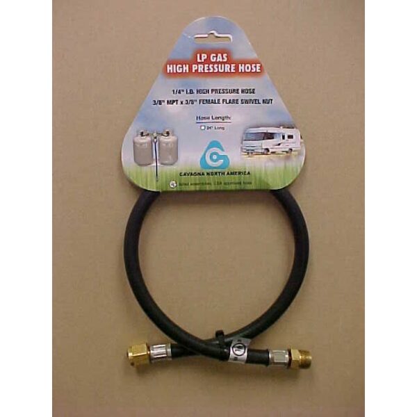 Cavagna Propane Pigtail Hose, 15-Inch, ACME to 1/4-Inch Male Threads