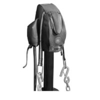 Trailersphere Tongue Jack Cover, Bulldog Electric Jack, Black