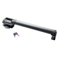 Lippert Door Handle Extension, 14 Inch Reach, Black Aluminium/Steel