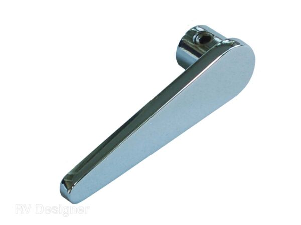 RV Designer Screen Door Handle, Silver, Dutch Star