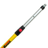 Mr. LongArm Super Tab-Lok Extension Pole, 4-1/4 to 7-1/4 Feet, Yellow, Push-Button