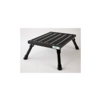 Safety Step Step Stool, 19" x 15" x 8", 1000 lb Capacity, Black