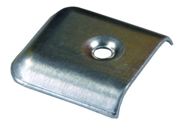 JR Products Side Molding End Caps, Chrome Plated Silver, Set of 4
