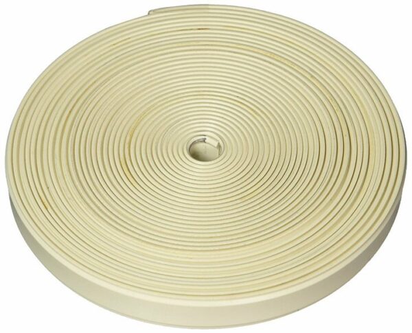 AP Products Trim Insert, 5/8 Inch x 25 Feet, Colonial White Plastic
