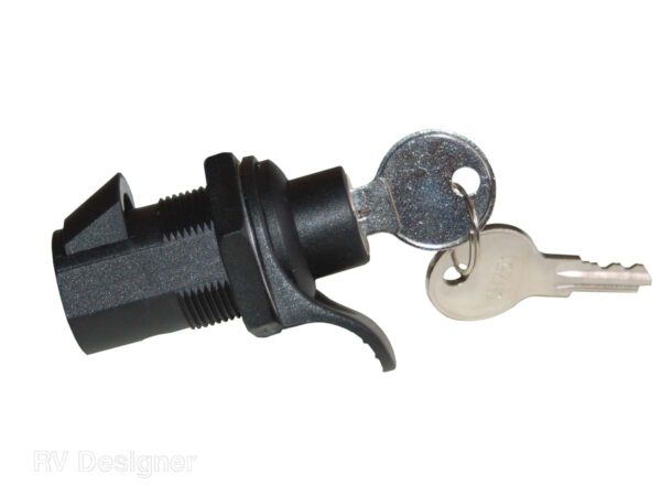 RV Designer 1 Inch Chrome-Plated Stainless Steel Lock Cylinder