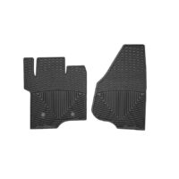 WeatherTech Floor Mat Set, Direct-Fit, 2-Piece, Black