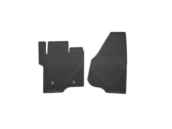WeatherTech Floor Mat Set, Direct-Fit, 2-Piece, Black