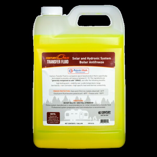 Century Heat-Flow Heat Transfer Fluid, 1 Gallon, Yellow