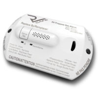 RV Safe Propane Leak Detector, Electronic, 12V, White