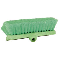 Mr. LongArm Flow-Through Wash Brush, 10 Inch, Green Polyester Bristles