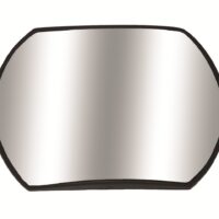 CIPA 4 x 5-1/2 Inch Oblong Convex Blind Spot Mirror, Stick-On Mount