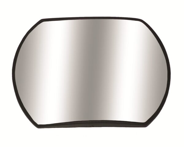 CIPA 4 x 5-1/2 Inch Oblong Convex Blind Spot Mirror, Stick-On Mount