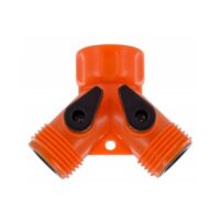 Valterra Fresh Water Hose Connector, 3/4 Inch, with Shut Off Valve