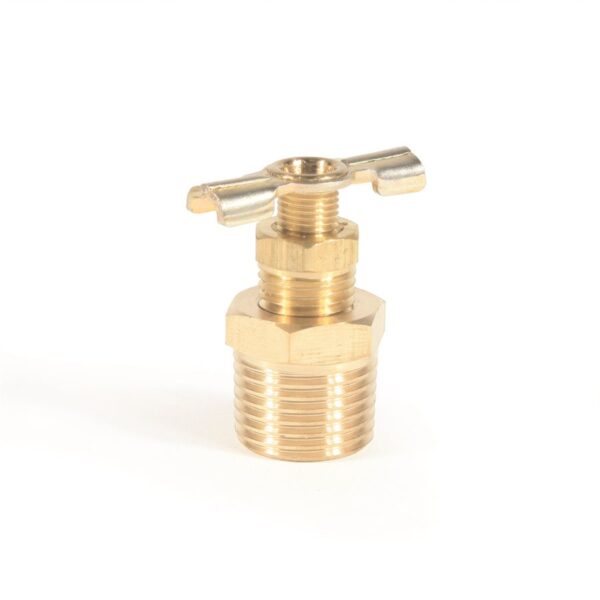 Camco Water Heater Drain Valve Gold
