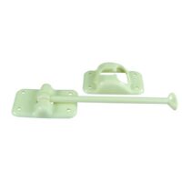 JR Products 6 Inch T-Style Door Catch, Colonial White