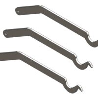 Blue Ox Weight Distribution Hitch Lift Handle, Steel, Grey