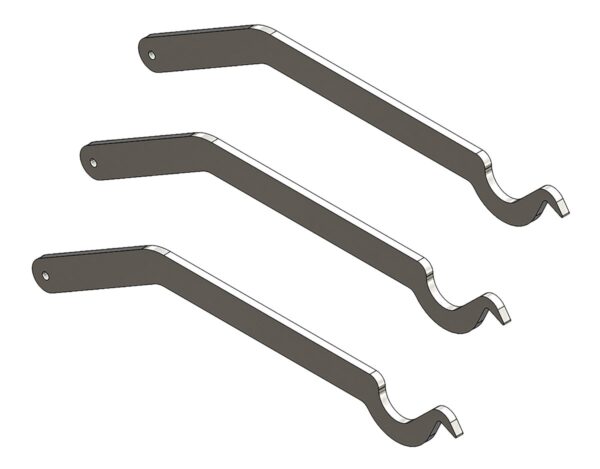 Blue Ox Weight Distribution Hitch Lift Handle, Steel, Grey