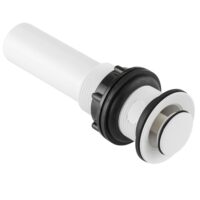 Dura Faucet Pop-Up Sink Drain, 1-1/2 Inch, White