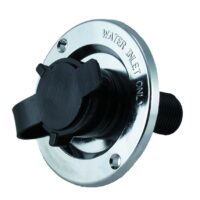 JR Products Fresh Water Inlet Silver