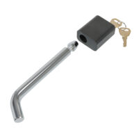 Tow Ready Trailer Hitch Pin, 2 Inch Receiver, 5/8 Inch, Silver