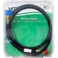 Marshall Excelsior Propane Hose, 60 Inch, 1/4-Inch Diameter, Thermal Protection, UL/CGA Approved