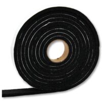 AP Products Weather Stripping, Black, 3/16 Inch × 3/4 Inch, 10 Feet