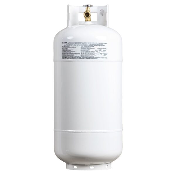 Manchester 40 lb Propane Tank, Portable, White