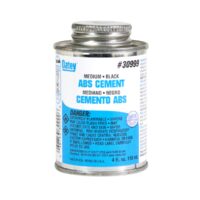 LaSalle Bristol ABS Pipe Cement, 4 Ounce Can, Black, with Applicator