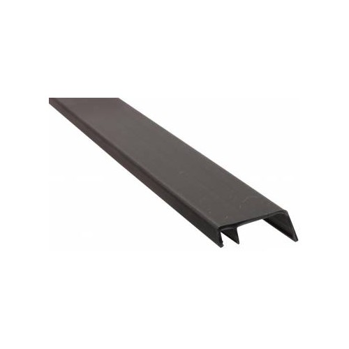 JR Products Elixir Trim Insert, 1/4 Inch x 8 Foot, Black