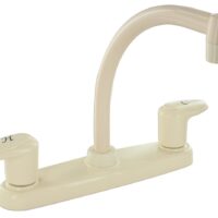 Phoenix Products 8 Inch Kitchen Faucet, High Arc, White