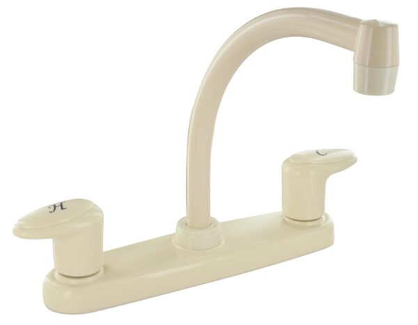 Phoenix Products 8 Inch Kitchen Faucet, High Arc, White