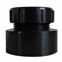 Valterra 1-1/2 Inch Trap Adapter, Black