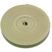AP Products Trim Insert, 5/8 Inch x 25 Feet, Beige Plastic