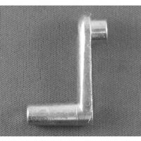 Strybuc Roof Vent Crank Handle, Silver Aluminium, 1/4 Inch, with Hardware