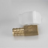 Elkhart Supply 1/2 Inch 90-Degree Hose Barb Elbow, Gold